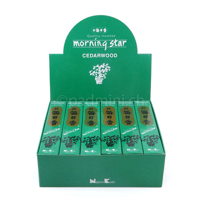 Nippon Kodo Morning Star Cedarwood Räucherstäbchen 50 Stück