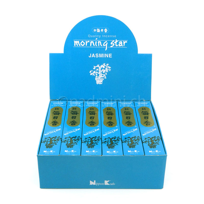 Nippon Kodo Morning Star Jasmine Räucherstäbchen mit Jasminduft