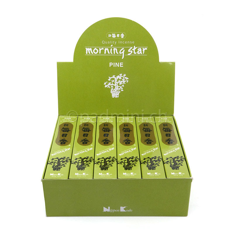 Nippon Kodo Morning Star Pine Räucherstäbchen mit Kieferduft