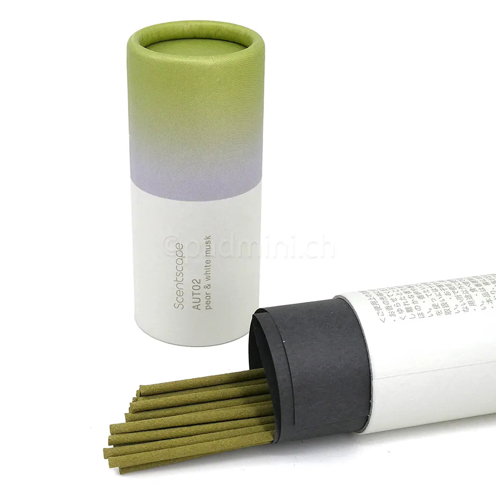 Nippon Kodo Scentscape – Japanische Räucherstäbchen mit Birnen- und weißem Moschusduft