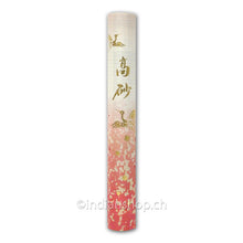 Nippon Kodo Takasago Hana japanische Räucherstäbchen 20 g mit Sandelholzduft in dekorativer Papierrolle.