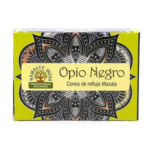 Orkay Backflow Räucherkegel Black Opium - INDIAN SHOP