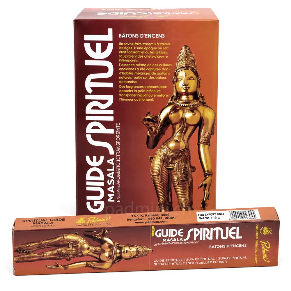 Padmini Spiritual Guide Masala Räucherstäbchen 15 g aus Indien