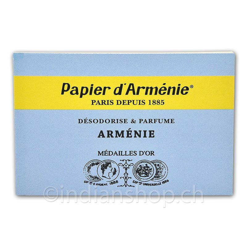 Papier d’Arménie L’Arménie französisches Duftpapier mit Myrrhe und Ceylon-Zimt
