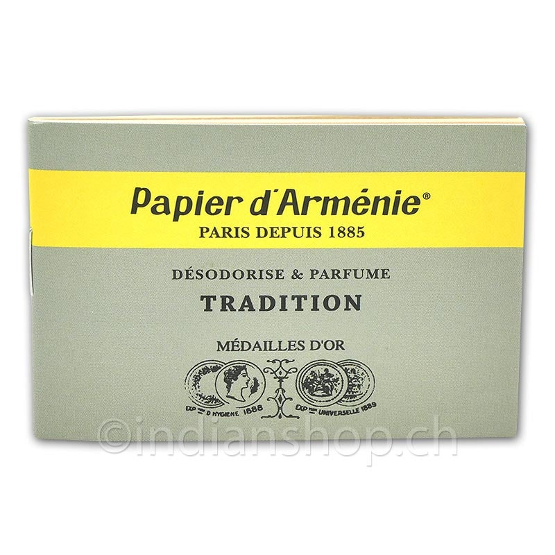Papier d’Arménie Tradition französisches Duftpapier mit Benzoe