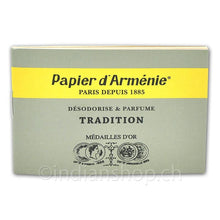 Papier d’Arménie Tradition französisches Duftpapier mit Benzoe