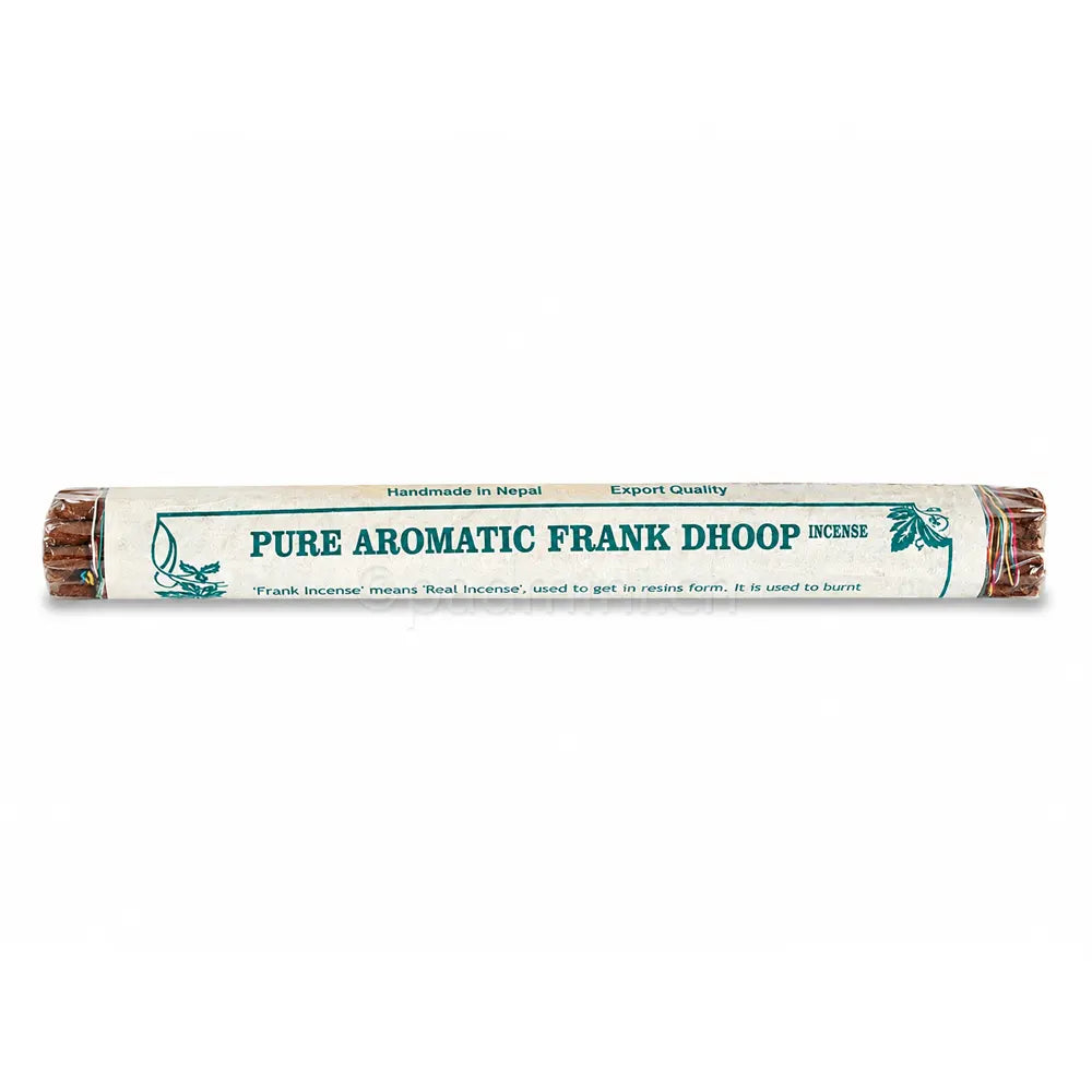 Pure Aromatic Frank Dhoop nepalesische Räucherstäbchen 19 cm