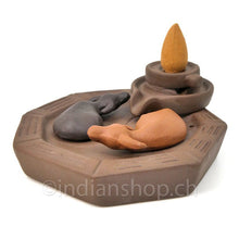 Rückfluss Räuchergefäss Wasserbüffel - INDIAN SHOP