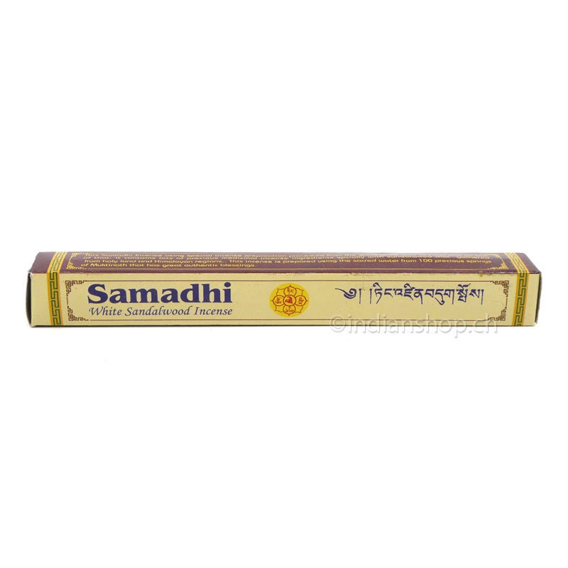Samadhi White Sandalwood Incense - INDIAN SHOP