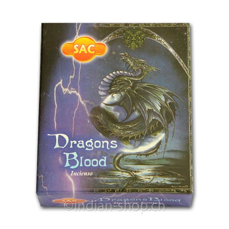 Sandesh Dragons's Blood Räucherkegel - INDIAN SHOP