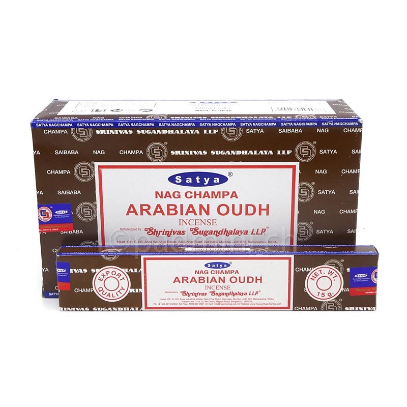 Satya Arabian Oudh MUM Räucherstäbchen 15 g von Shrinivas Sugandhalaya