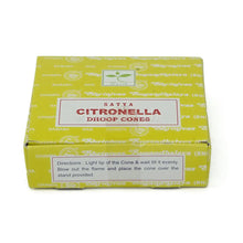 Satya Citronella Dhoop Cones