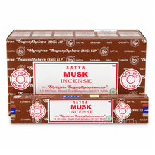 Satya Musk Räucherstäbchen von Shrinivas Sugandhalaya BNG, 15-g-Packung