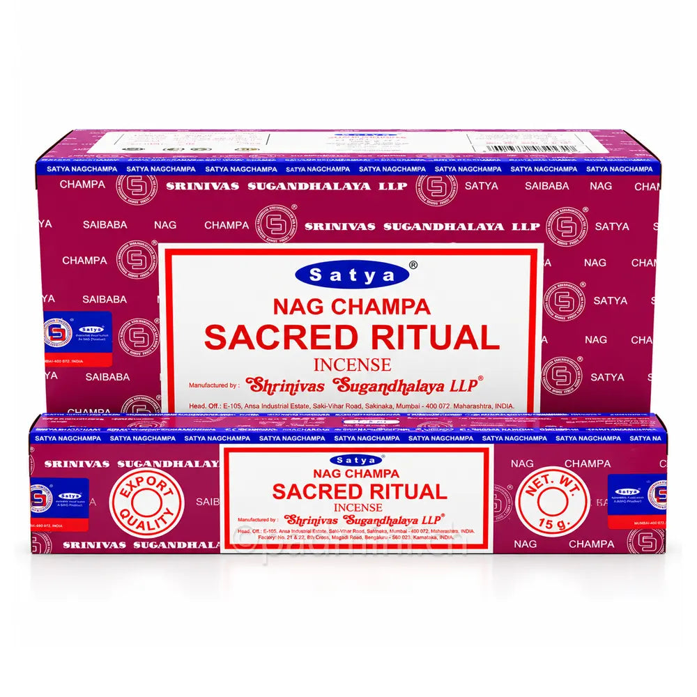 Satya Nag Champa Sacred Ritual MUM Räucherstäbchen 15 g
