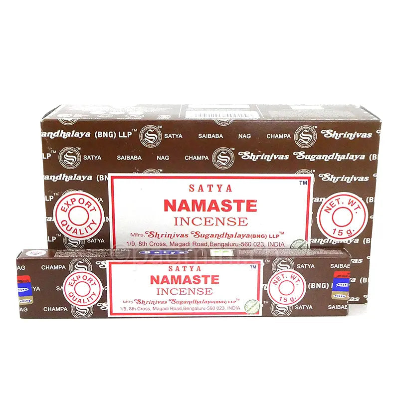 Satya Namaste BNG Räucherstäbchen 15 g von Shrinivas Sugandhalaya