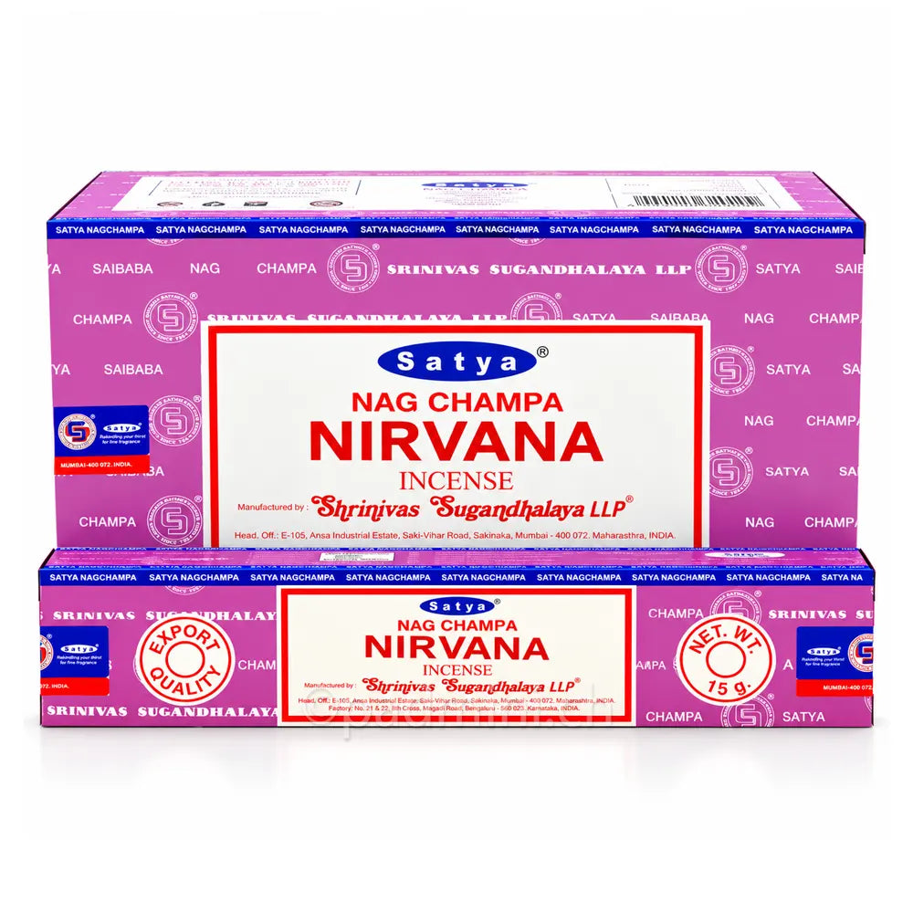 Satya Nirvana MUM Räucherstäbchen 15 g von Shrinivas Sugandhalaya