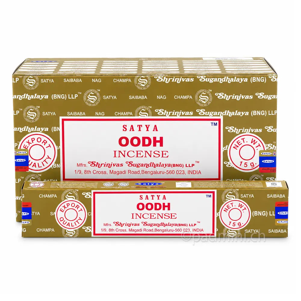 Satya Oodh BNG Räucherstäbchen 15 g von Shrinivas Sugandhalaya