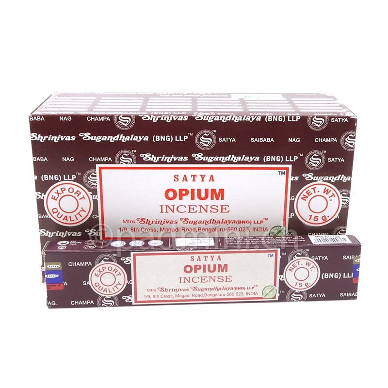 Satya Opium BNG Räucherstäbchen 15 g von Shrinivas Sugandhalaya