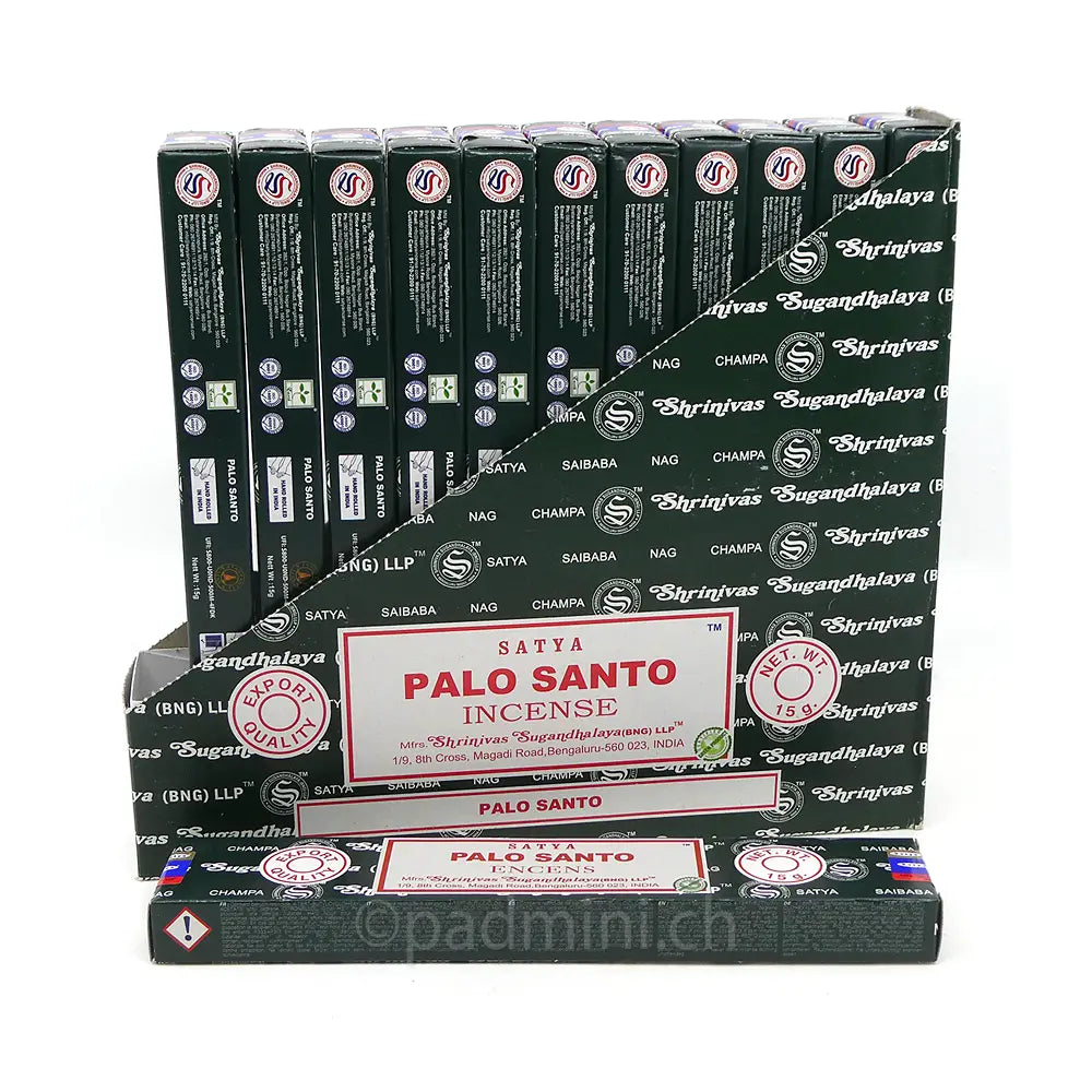 Satya Palo Santo Räucherstäbchen 15 g von Shrinivas Sugandhalaya BNG