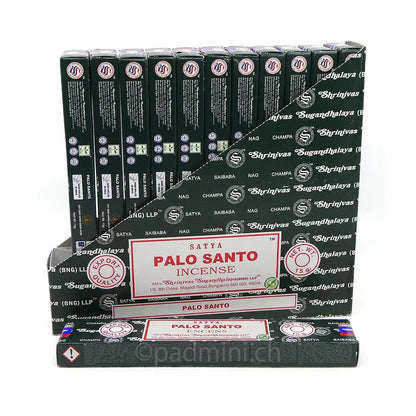 Satya Palo Santo Räucherstäbchen 15 g von Shrinivas Sugandhalaya BNG