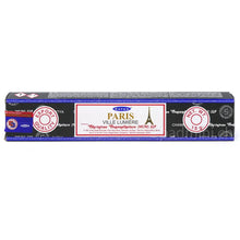 Satya Paris Räucherstäbchen von Shrinivas Sugandhalaya (MUM) LLP in der 15-g-Originalverpackung.