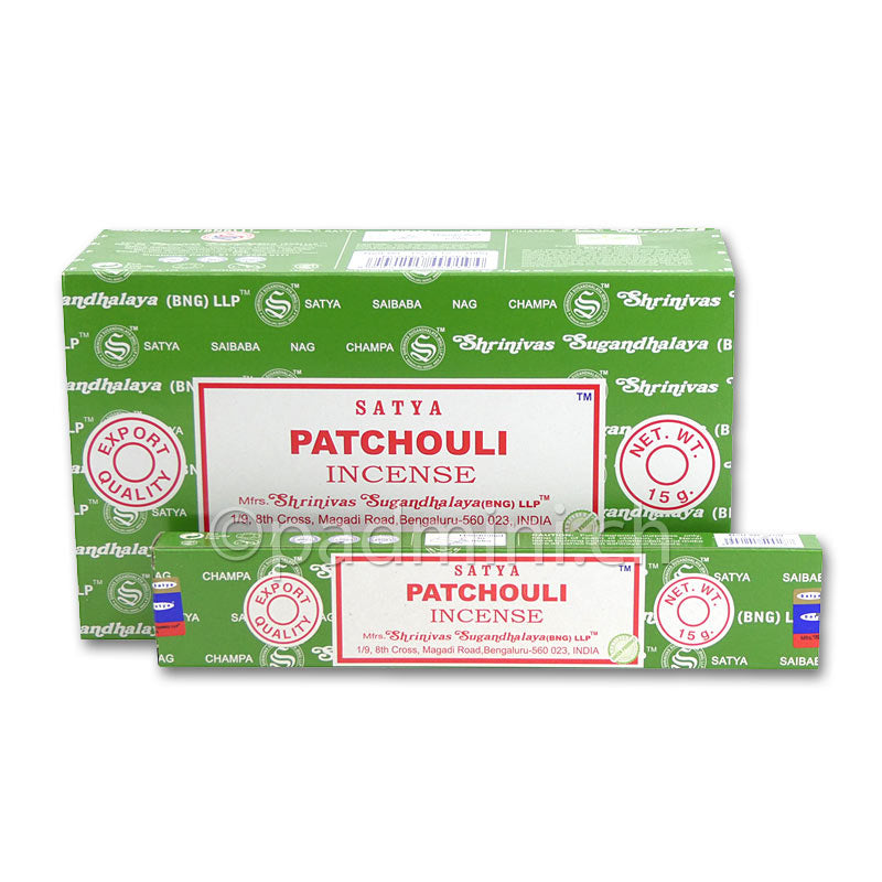 Satya Patchouli BNG Räucherstäbchen 15 g von Shrinivas Sugandhalaya