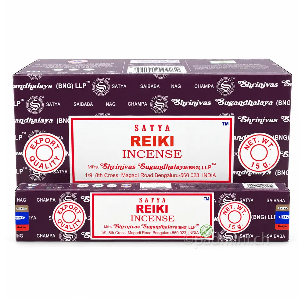 Satya Reiki BNG Räucherstäbchen 15 g von Shrinivas Sugandhalaya