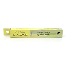 Shoyeido Magnifiscents Diamond Power – gelb-grüne Originalpackung mit 30 japanischen Räucherstäbchen