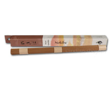 Shoyeido Nokiba Moss Garden japanische Räucherstäbchen mit braunen Stäbchen und braun-beiger Originalverpackung