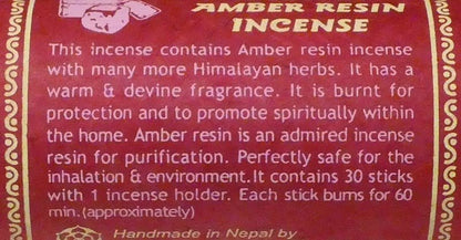 Tibetan Amber Resin Incense - INDIAN SHOP