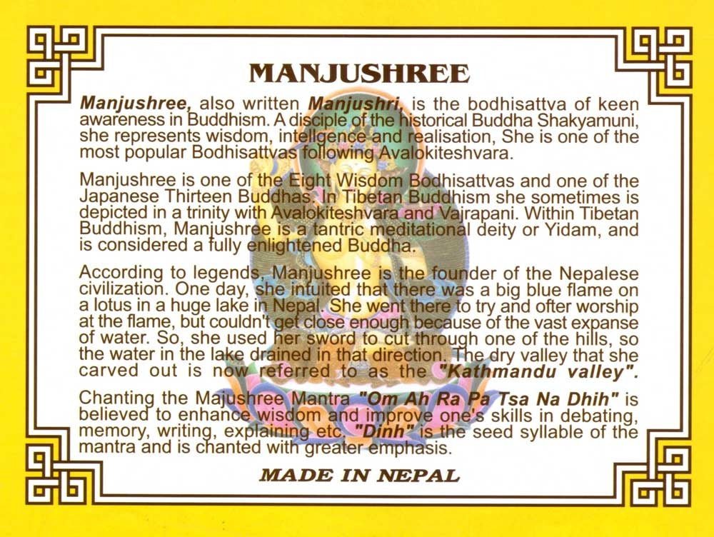 Tibetische Gebetsfahnen - Manjushree - INDIAN SHOP