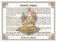 Tibetische Gebetsfahnen - White Tara - INDIAN SHOP
