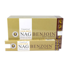 Vijayshree Golden Nag Benzoin Masala Räucherstäbchen 15 g aus Indien