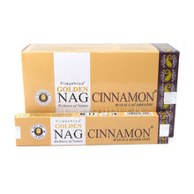 Vijayshree Golden Nag Cinnamon Masala Räucherstäbchen 15 g aus Indien