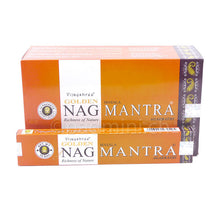 Vijayshree Golden Nag Mantra Masala Räucherstäbchen 15 g aus Indien