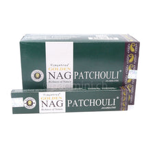 Vijayshree Golden Nag Patchouli Masala Räucherstäbchen 15 g aus Indien