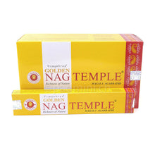 Vijayshree Golden Nag Temple Masala Räucherstäbchen 15 g aus Indien