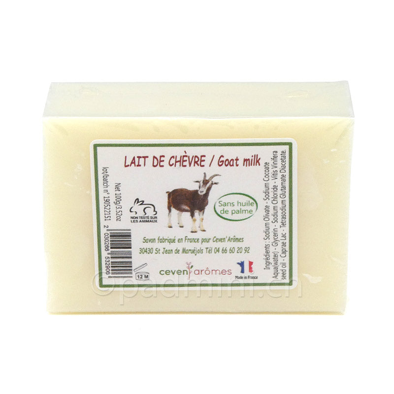 Ziegenmilchseife 100 g von Ceven'Arômes aus Frankreich ohne Palmöl