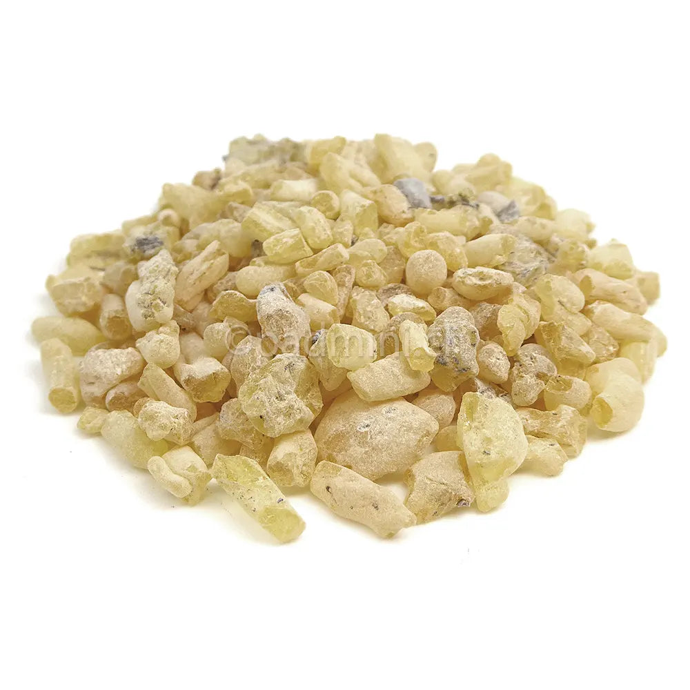 Naturreines iranisches Zypressenharz in Tränenform für das traditionelle Räuchern auf Kohle, 30g-Sachet.